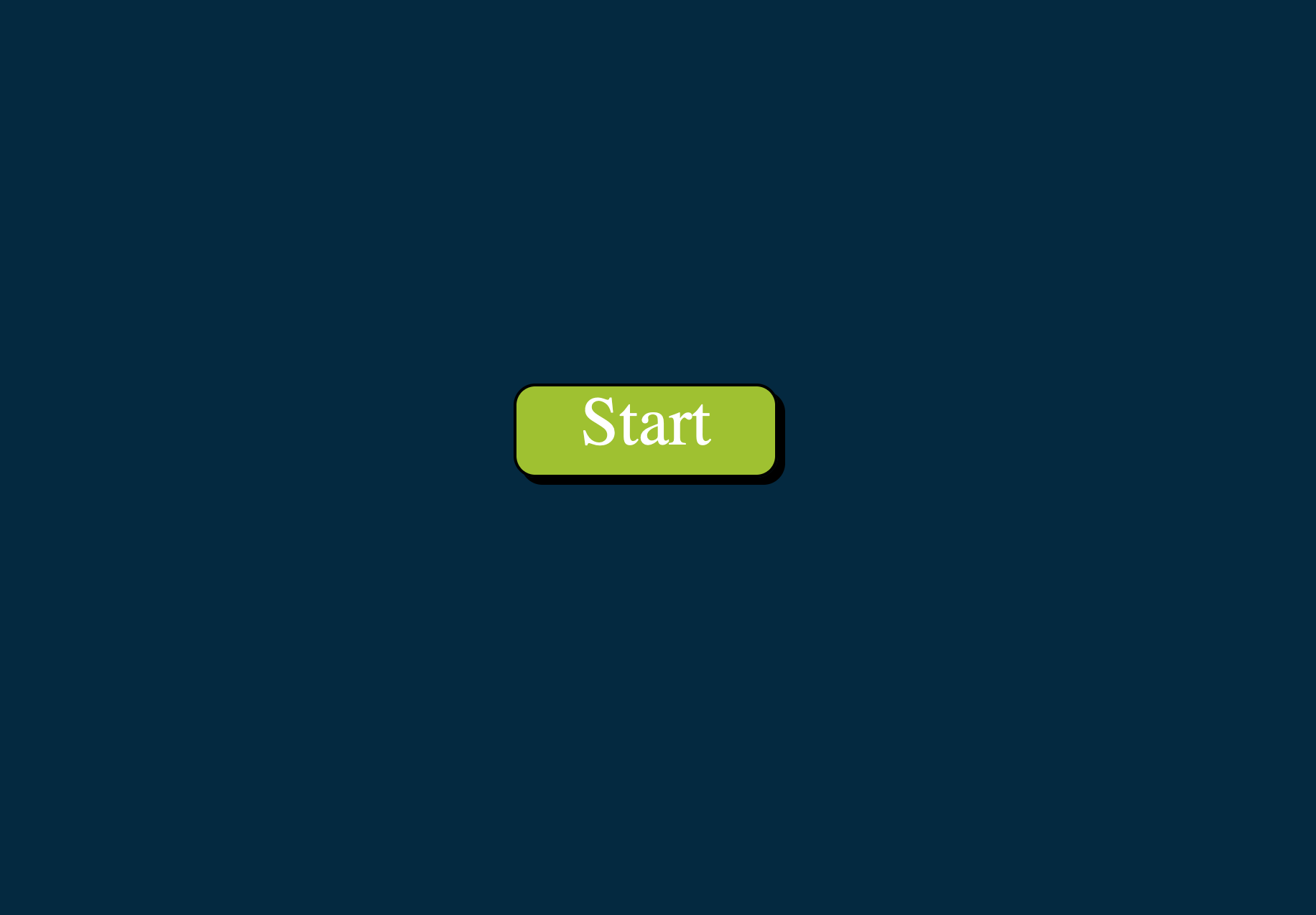 a blue website with nothing but a green start button