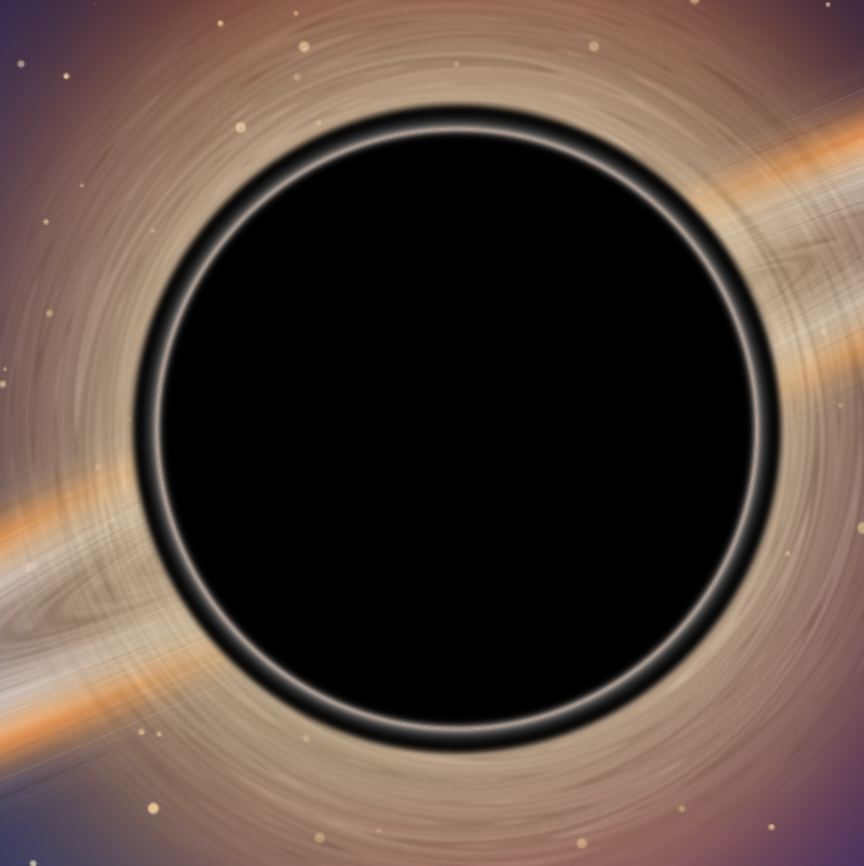 A black hole
